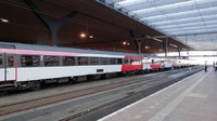 ICR-rijtuigen in de Fyra-kleuren