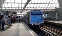 RET metrolijn D in Spijkenisse