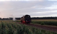 VSM stoomlocomotief 64 415 bij Lieren